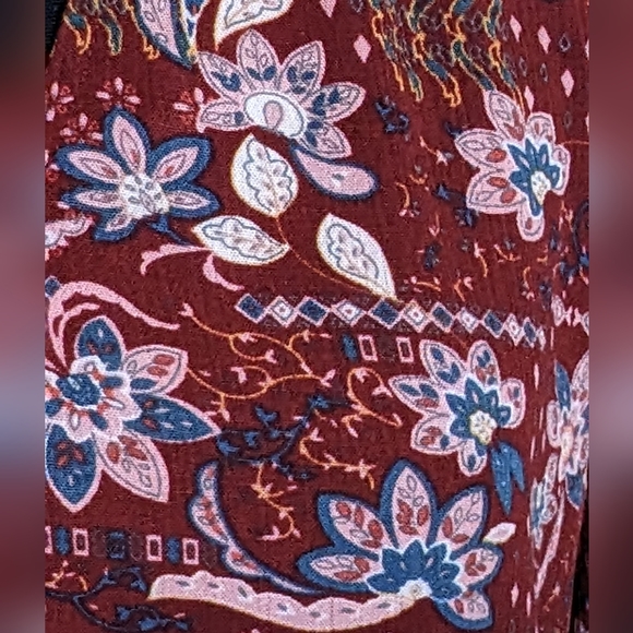 JODIFL | Women's Floral Print Baby Doll Top Size M - Picture 5 of 8